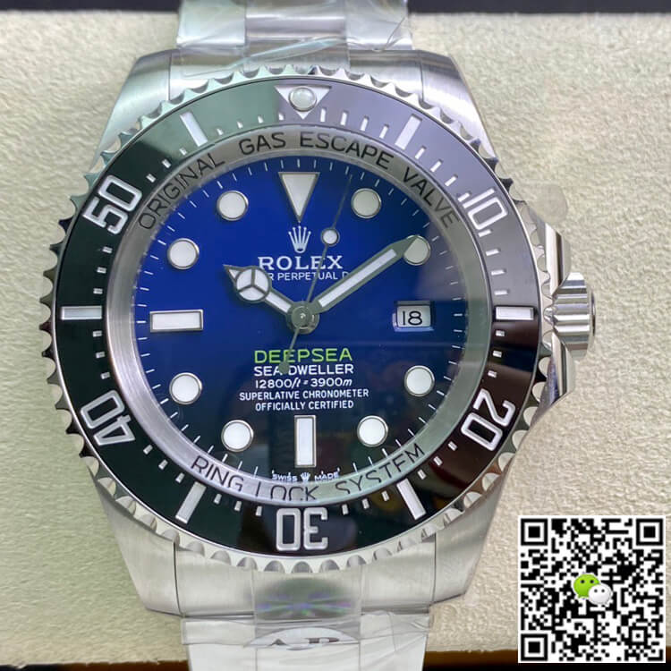 Rolex Deepsea 116660 D-BLUE AR Factory Stainless Steel 904L Blue Gradient Black Dial