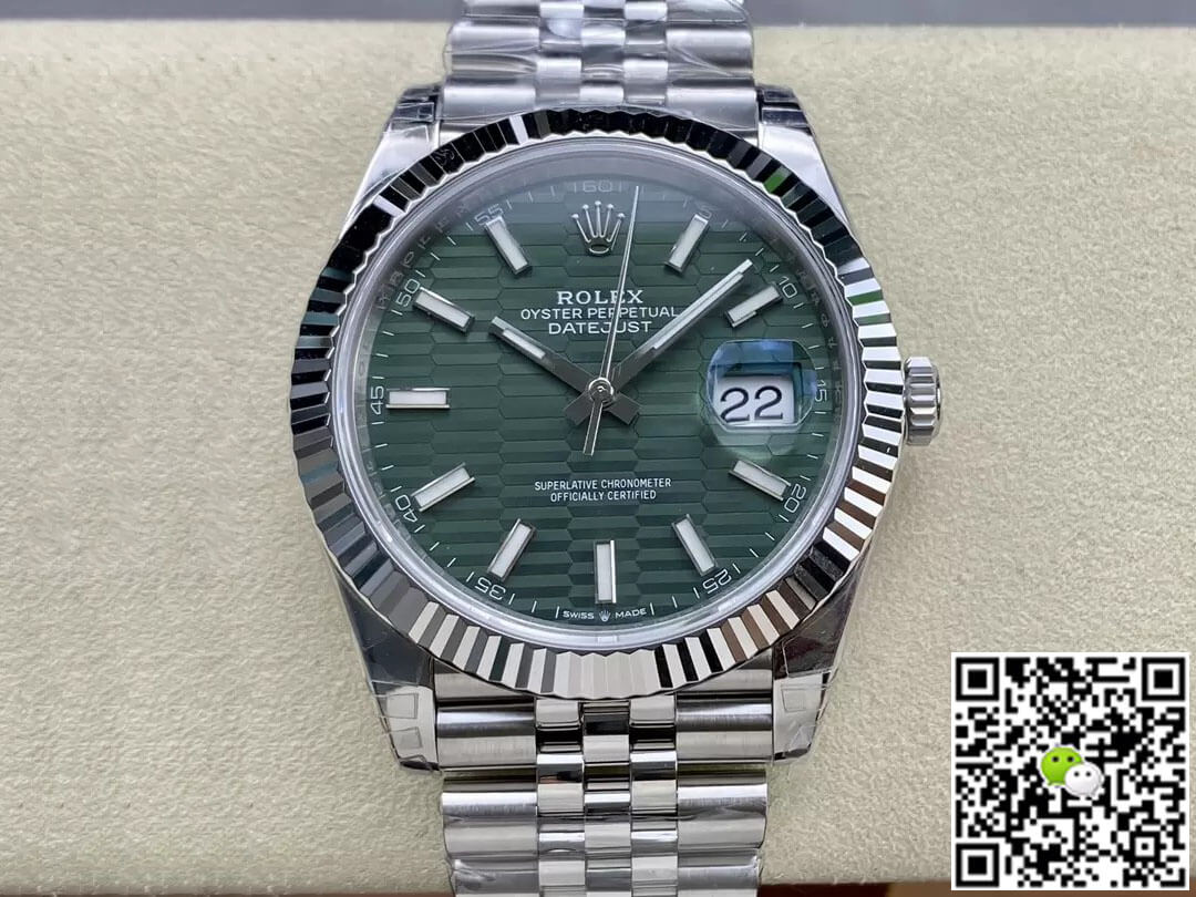 Rolex Datejust M126334-0030 41MM VS Factory Green Dial