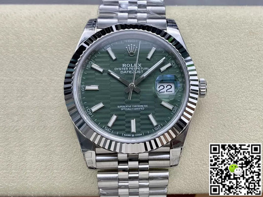 Rolex Datejust M126334-0030 41MM VS Factory Green Dial