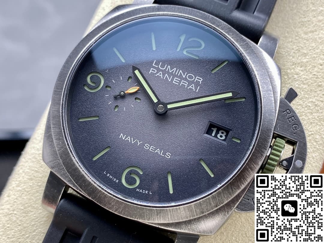 Panerai Luminor PAM01412 VS Factory Rubber Strap