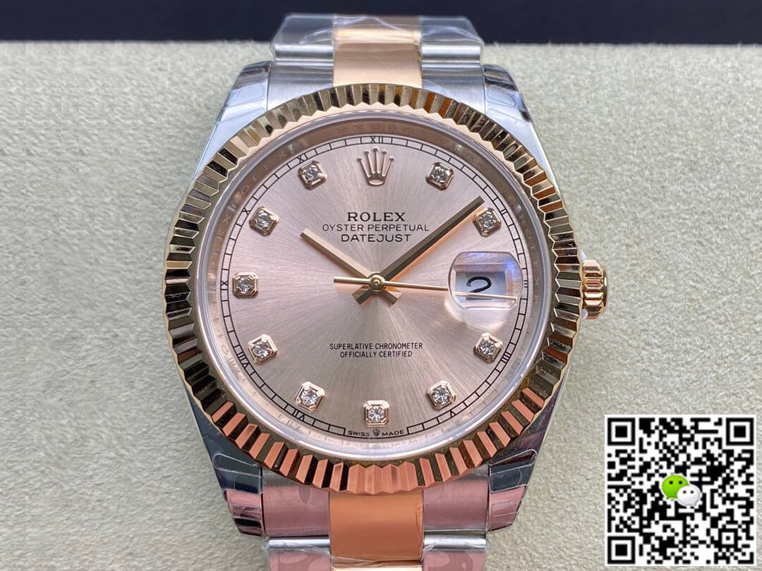 Rolex Datejust M126331-0007 41MM EW Factory V3 Rose Gold