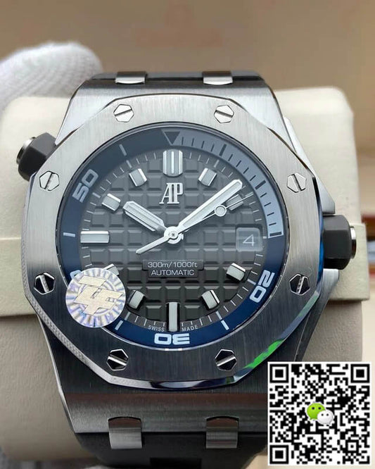 Audemars Piguet Royal Oak Offshore 15720ST.OO.A009CA.01 ZF Factory Rubber Strap