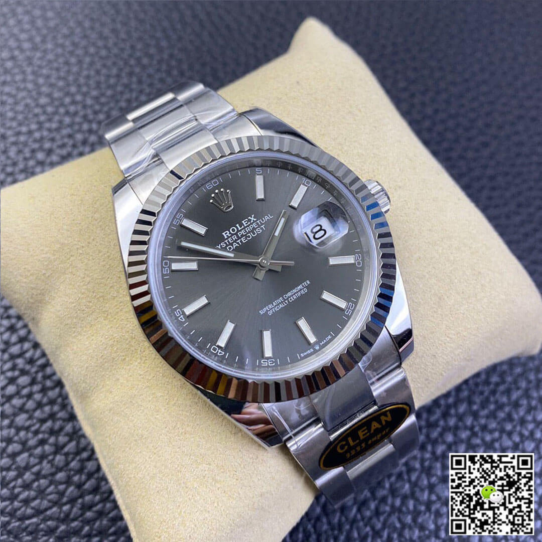 Rolex Datejust M126334-0013 Clean Factory Grey Dial