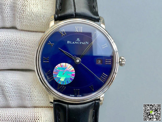 Blancpain Villeret 6551-1127-55B ZF Factory Blue Dial