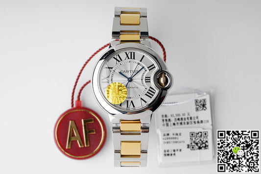 Ballon Bleu De Cartier W2BB0002 33MM AF Factory White Dial