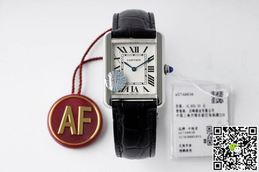 Cartier Tank Quartz WSTA0030 AF Factory Leather Strap