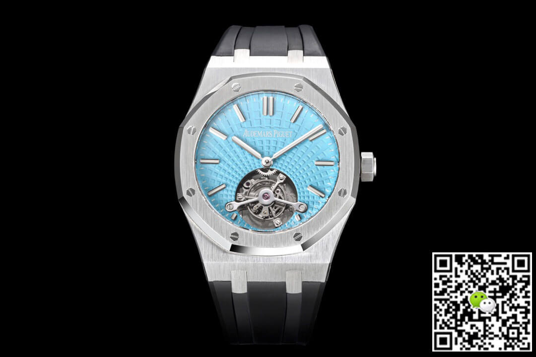 Audemars Piguet Royal Oak Tourbillon 26530PT.OO.1220PT.01 R8 Factory Rubber Strap