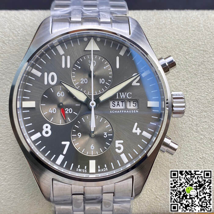 IWC Pilot IW377719 ZF Factory Stainless Steel