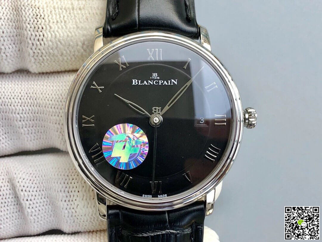 Blancpain Villeret 6551-1127-55B ZF Factory Black Dial