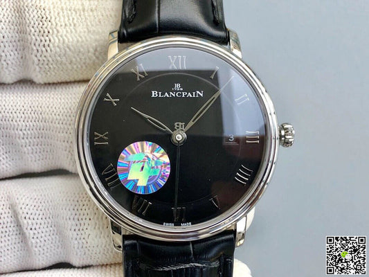 Blancpain Villeret 6551-1127-55B ZF Factory Black Dial