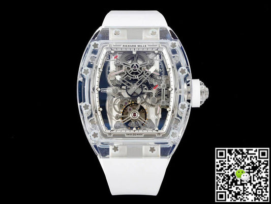 Richard Mille RM 56-01 Tourbillon RM Factory White Rubber Strap