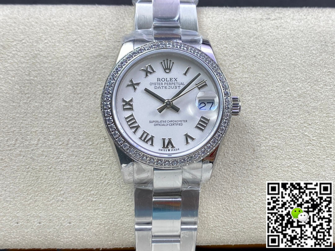 Rolex Datejust M278384RBR-0013 31MM EW Factory Diamond Bezel
