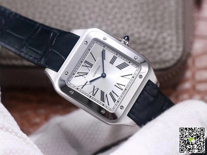 Cartier Santos Dumont WSSA0032 F1 Factory Silver Dial