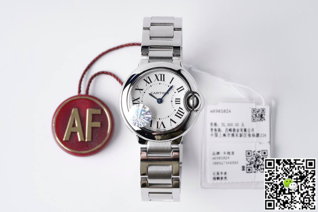 Ballon Bleu De Cartier 28MM Quartz W69010Z4 AF Factory Stainless Steel