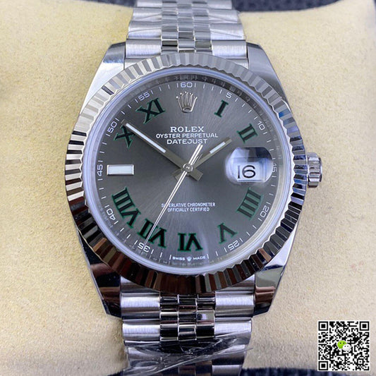 Rolex Datejust M126334-0022 Clean Factory Grey Dial