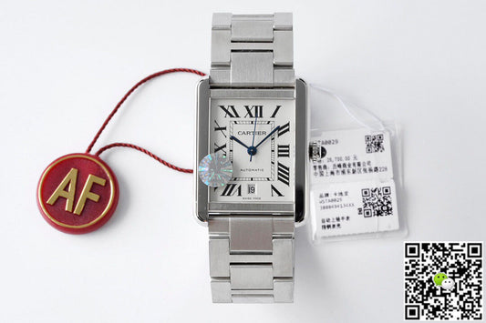 Cartier Tank W5200028 AF Factory Stainless Steel
