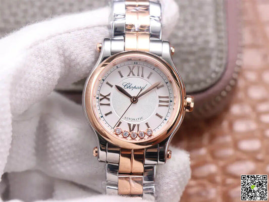Chopard Happy Diamonds 278573-6014 YF Factory Rose Gold
