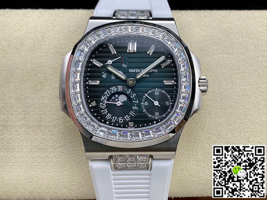 Patek Philippe Nautilus 5712GR GR Factory Diamond Bezel