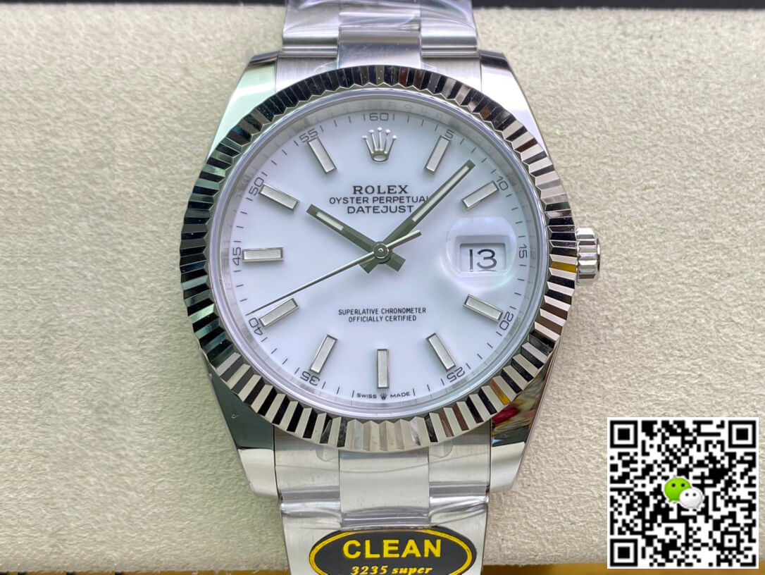Rolex Datejust M126334-0009 Clean Factory White Dial