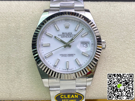 Rolex Datejust M126334-0009 Clean Factory White Dial