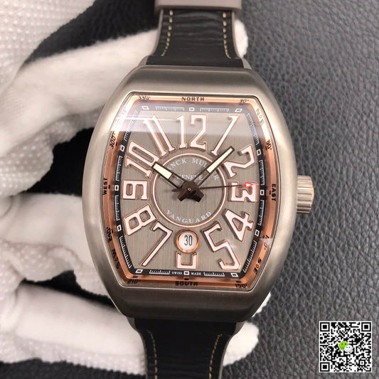 Franck Muller Vanguard V 45 SC DT TT BR 5N ZF Factory Titanium Metal