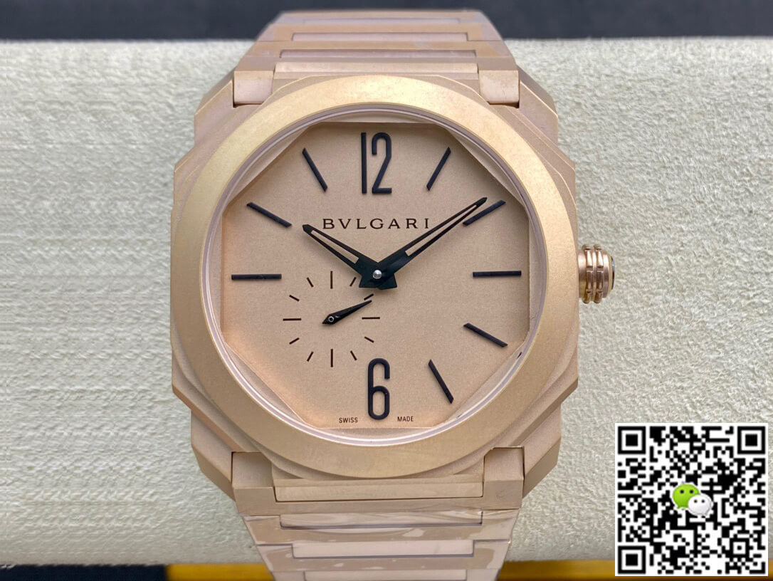 Bvlgari Octo Finissimo 102912 40MM BV Factory Gold Dial