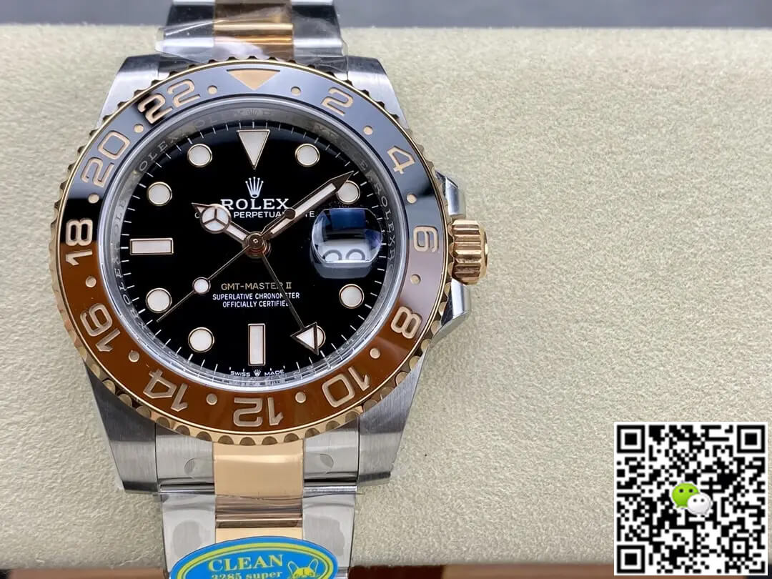 Rolex GMT Master II M126711chnr-0002 Clean Factory V3 Black Dial