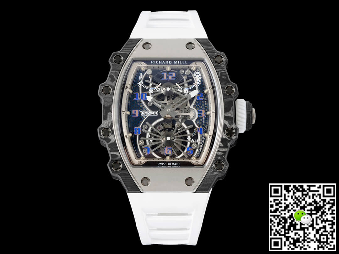 Richard Mille RM21-01 RM Factory Tourbillon Carbon Fiber Bezel