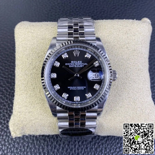 Rolex Datejust M126234-0027 36MM Clean Factory Diamond Dial