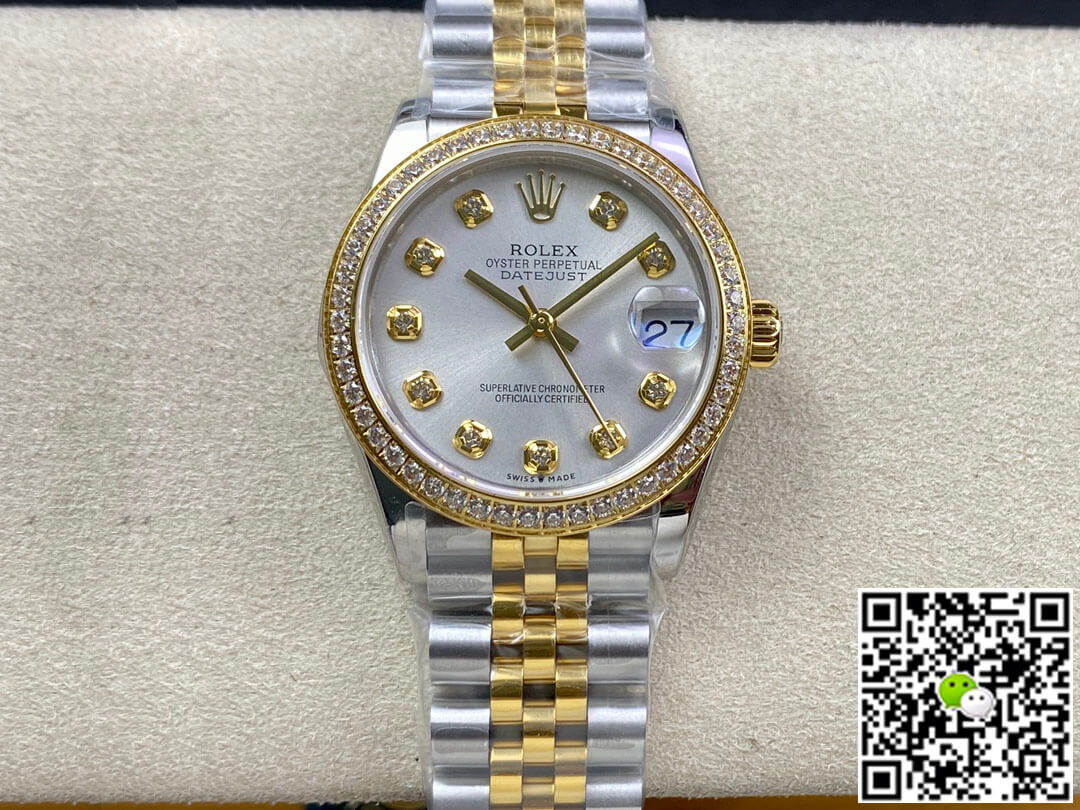 Rolex Datejust M278383RBR-0020 31MM EW Factory Yellow Gold
