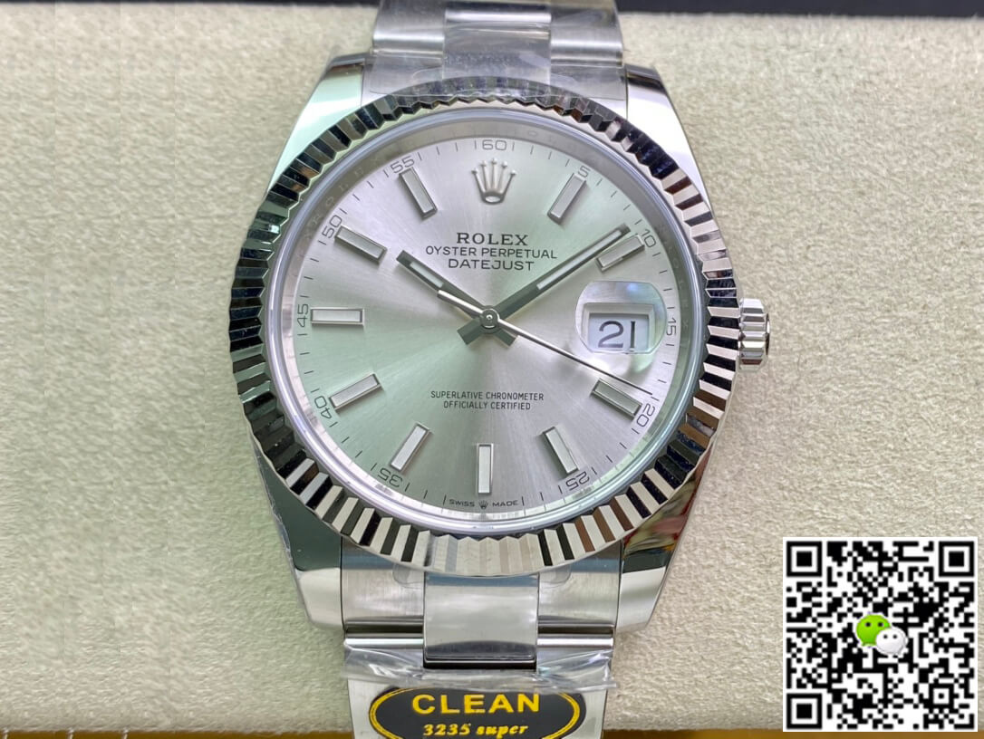 Rolex Datejust M126334-0003 Clean Factory Silver Dial