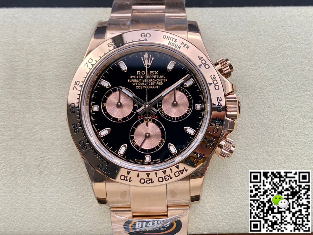 Rolex Daytona M116505-0008 BT Factory Rose Gold