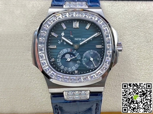 Patek Philippe Nautilus 5724G-001 GR Factory Diamond Bezel