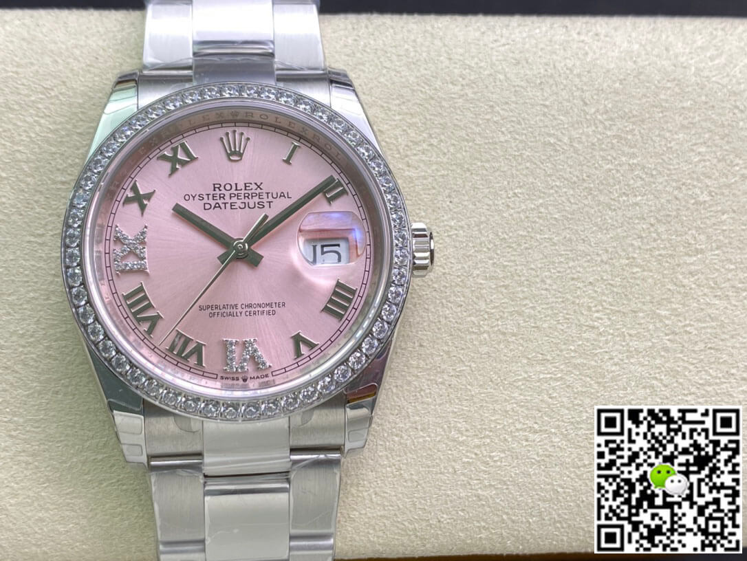 Rolex Datejust M126284RBR-0024 EW Factory Diamond-set Dial