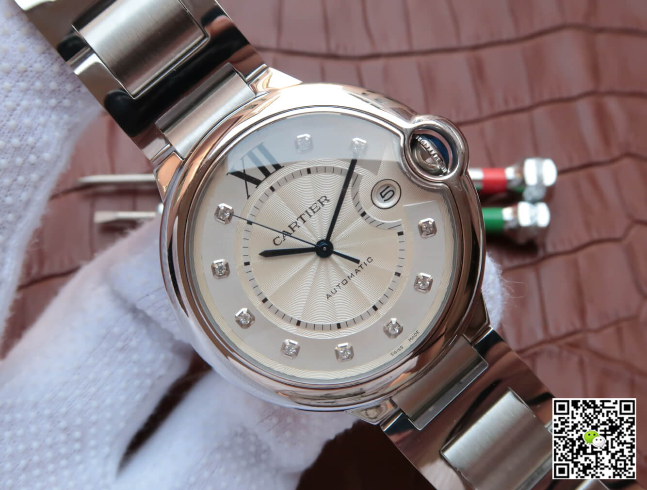 Ballon Bleu De Cartier WE902075 JF Factory Silver Dial