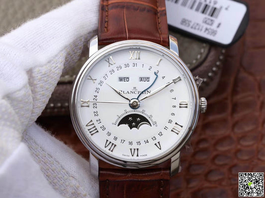Blancpain Villeret 6654 OM Factory V2 White Dial