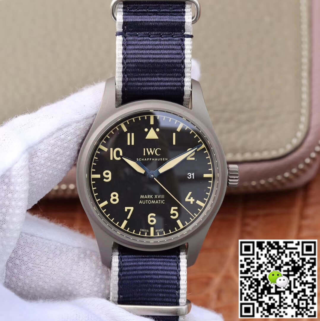 IWC Pilot IW327006 M+ Factory Black Dial