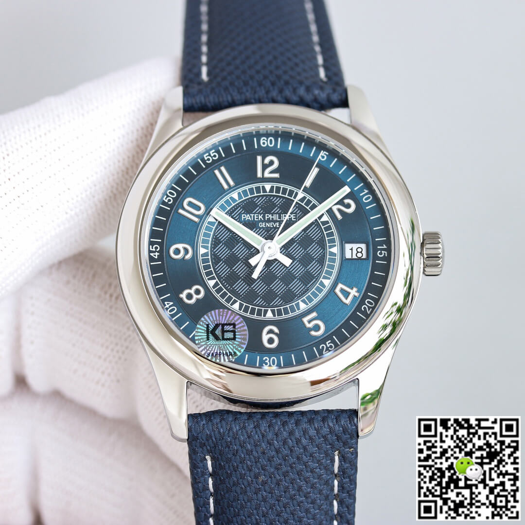 Patek Philippe Calatrava 6007A-001 GS Factory Blue Dial