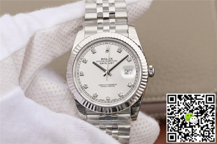 Rolex Datejust M126331 EW Factory White Diamond-set Dial