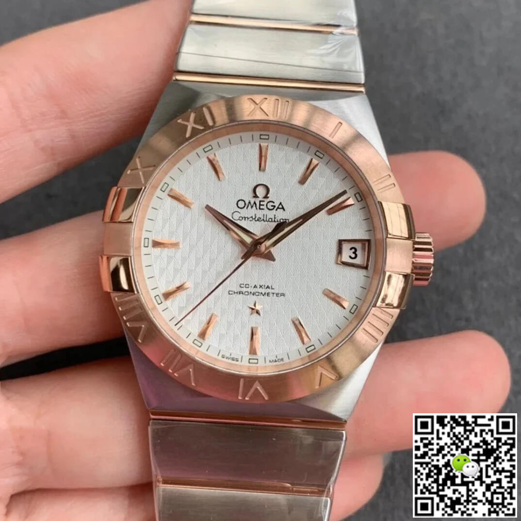 Omega Constellation 123.20.38.21.02.007 VS Factory Rose Gold
