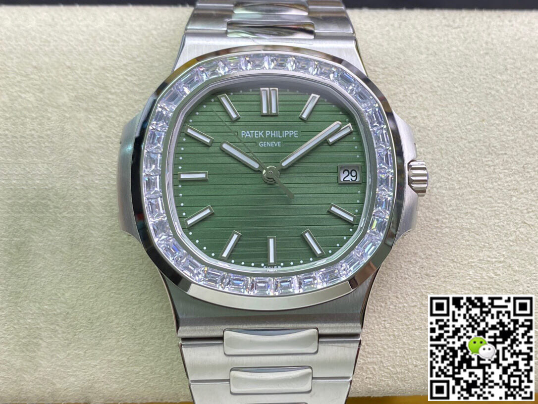 Patek Philippe Nautilus 5711/1300A-001 3K Factory Diamond-set Bezel
