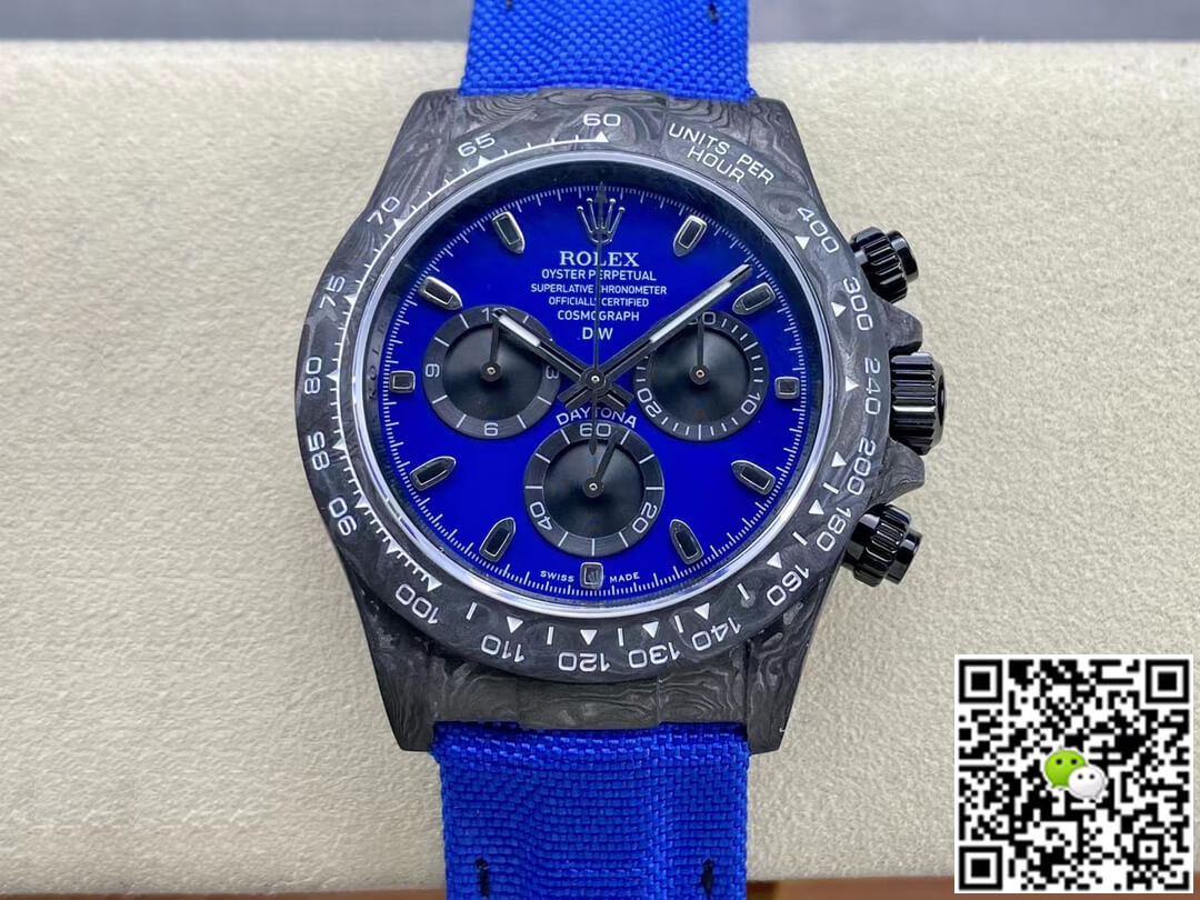 Rolex Daytona Cosmograph Diw Custom Version Noob Factory Blue Dial