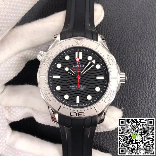 Omega Seamaster Diver 300M 210.32.42.20.01.002 VS Factory Rubber Strap