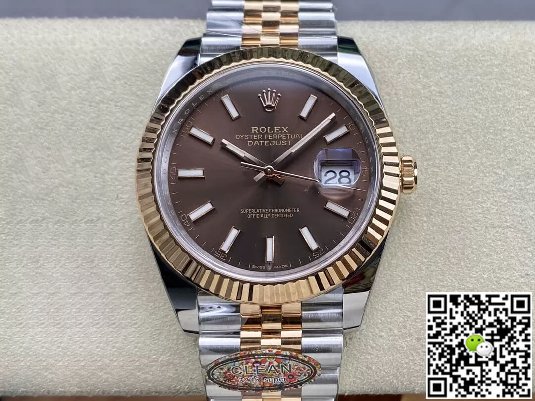 Rolex Datejust 41MM M126331-0002 Clean Factory Rose Gold