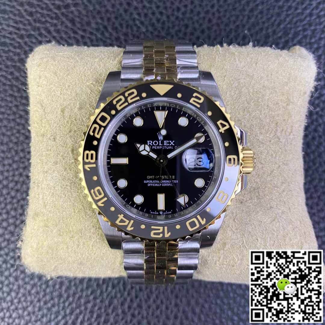 Rolex GMT Master II M126713grnr-0001 EW Factory Yellow Gold