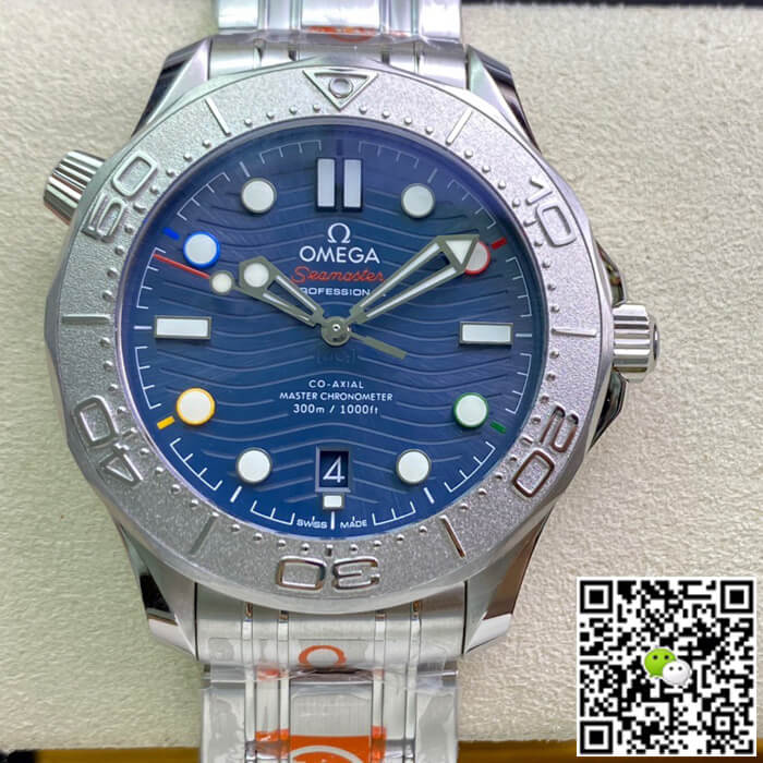 Omega Seamaster Diver 300M 522.30.42.20.03.001 OR Factory Titanium Bezel