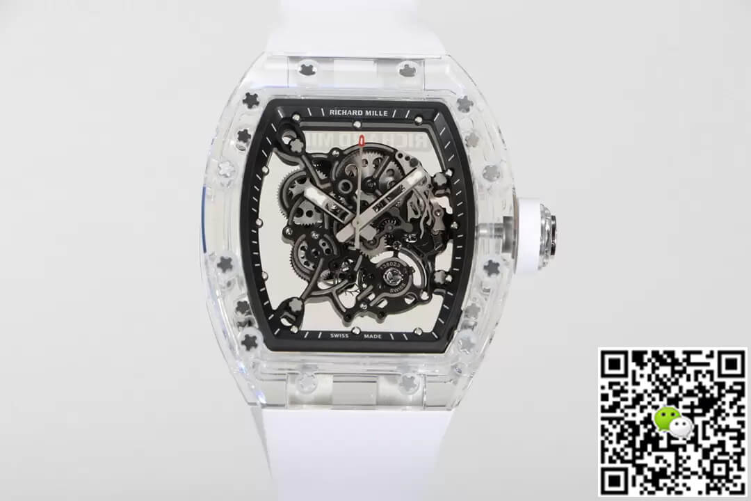 Richard Mille RM055 RM Factory White Strap