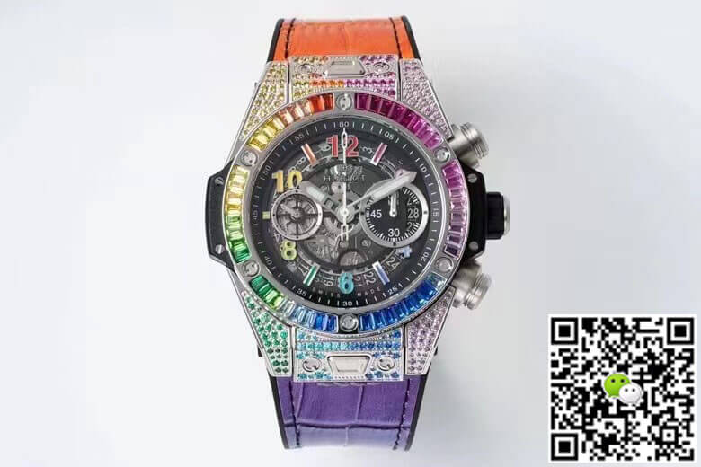 Hublot BIG BANG Unico 411.NX.1117.LR.0999 ZF Factory Coloured Gemstone Dial