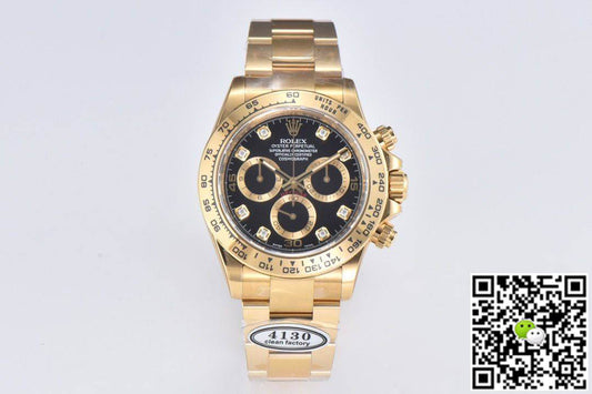 Rolex Cosmograph Daytona M116508-0016 Clean Factory Diamond Dial