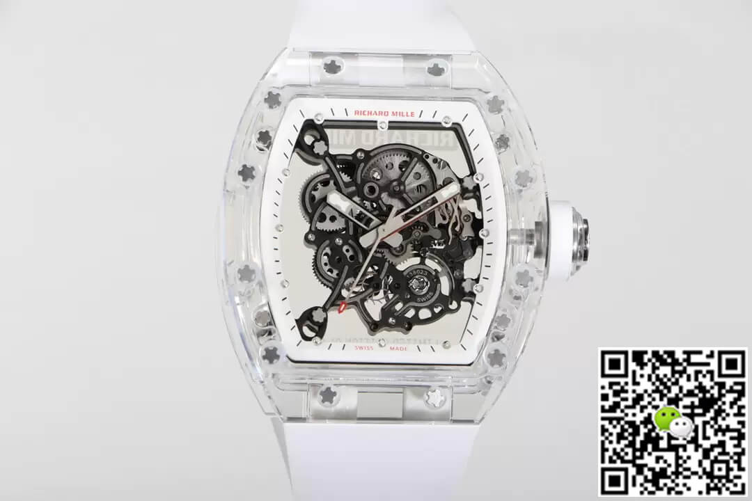 Richard Mille RM055 RM Factory Rubber Strap